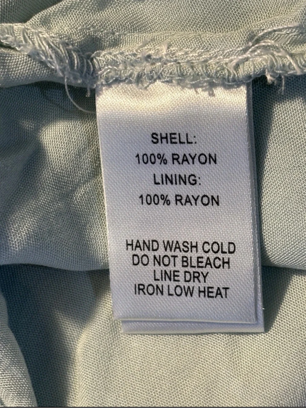 NWT Lulu's Long Live Love Sage Green Tie-Dye Wrap Maxi Dress - XL - Picture 10 of 11
